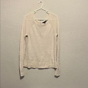 American Eagle Outfitters Textured White Sweater